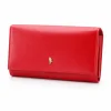 Skórzany portfel damski Puccini czerwony z naturalnej skóry – elegancki i trwały / Women's red leather wallet Puccini ma